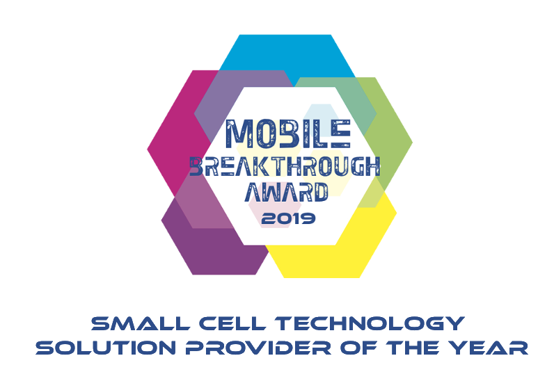 WEEZIE WINNER OF THE "SMALL CELL TECHNOLOGY SOLUTION PROVIDER OF THE YEAR"