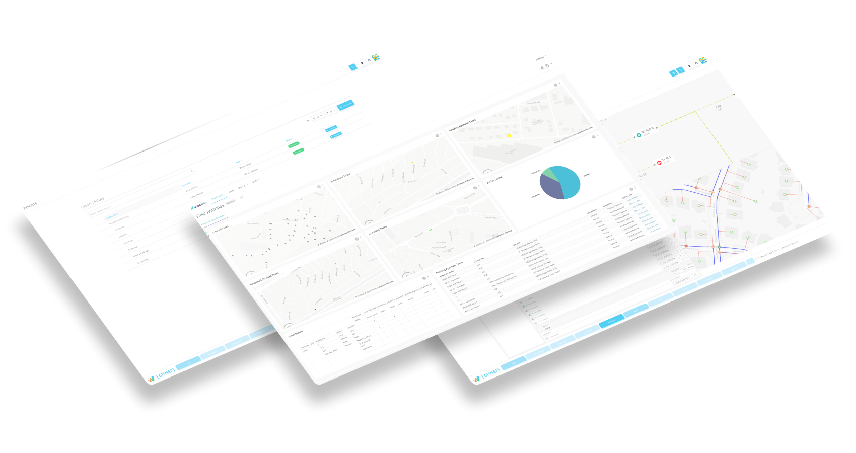 Illustrative operations reporting dashboard.