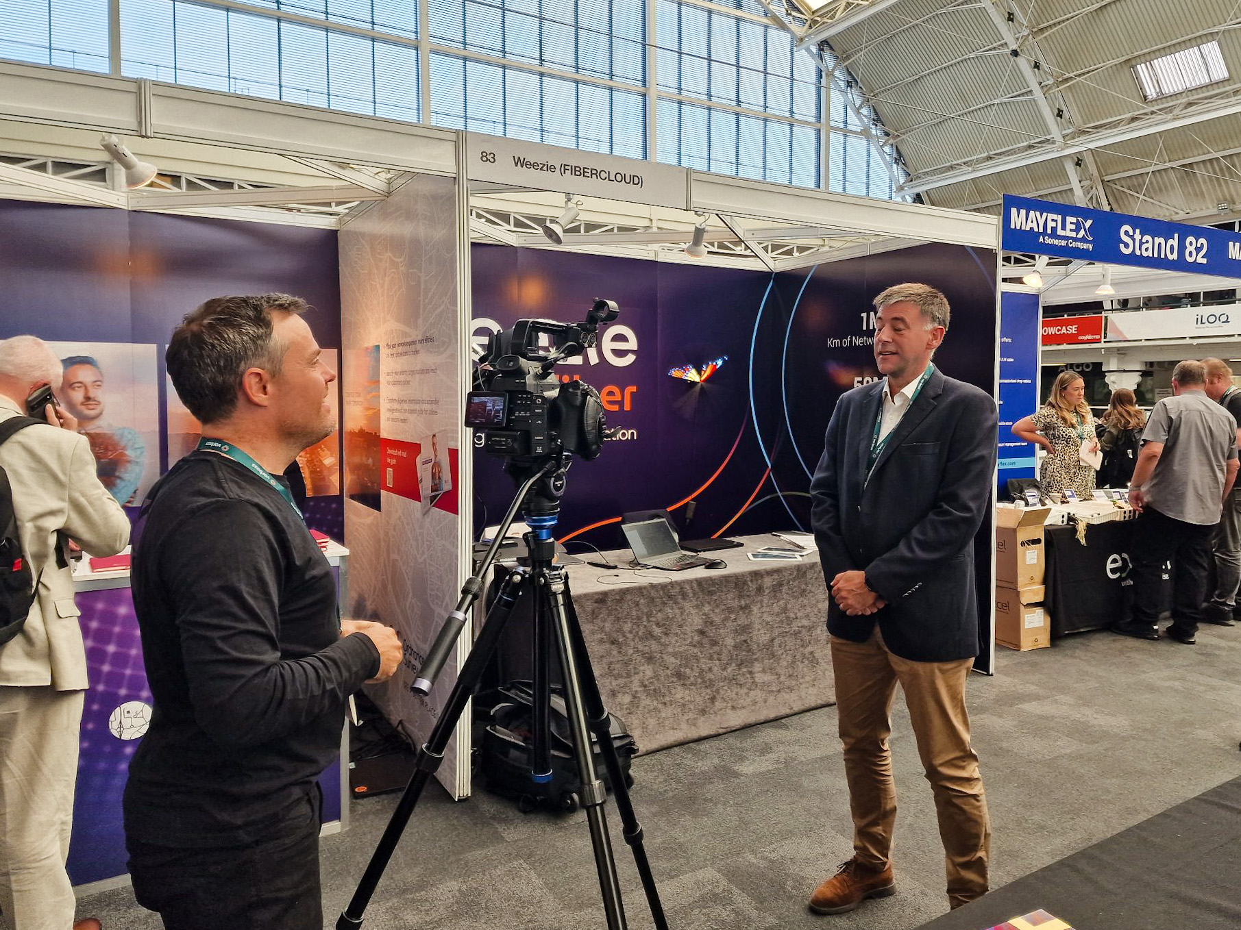 Weezie's CEO was interviewed at Connected Britain